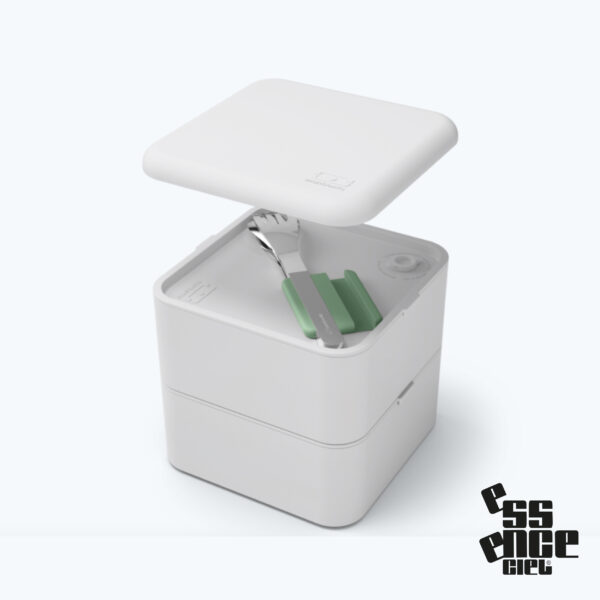 Couverts nomades en acier inoxydable.