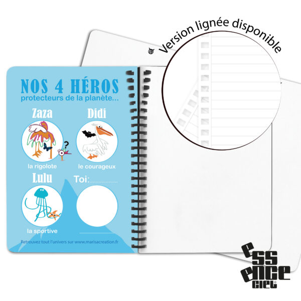 Carnet à dessin DIDI